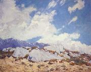 Alson Clark California Mountains painting